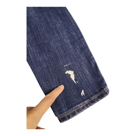 Gap Jeans Women's 26 Regular Leggings Stretch Dark Wash Pants Mid Rise Denim - Picture 9 of 9